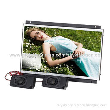 10-inch digital photo frame with open frame , outlay two speakers , support 1080P video loop play